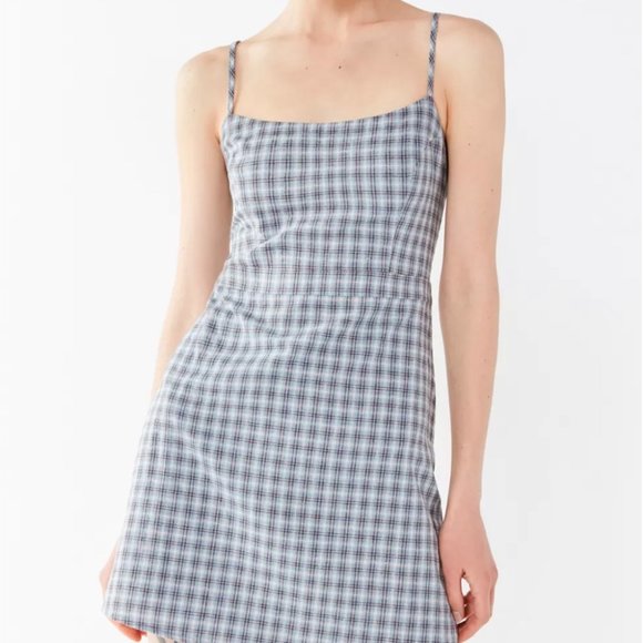 Urban Outfitters Emma Plaid Mini Dress - Picture 11 of 12